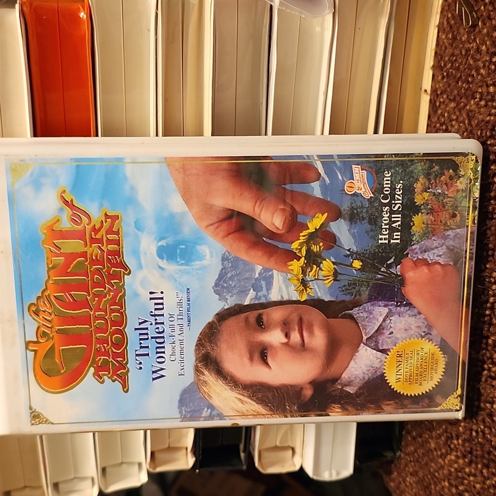 VHS TAPE - "The Giant Of Thunder Mountain"